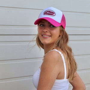 Hot Pink Trucker Hat